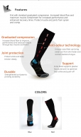 Terry Compression Knee Highs